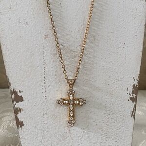 Vintage Cross Necklace